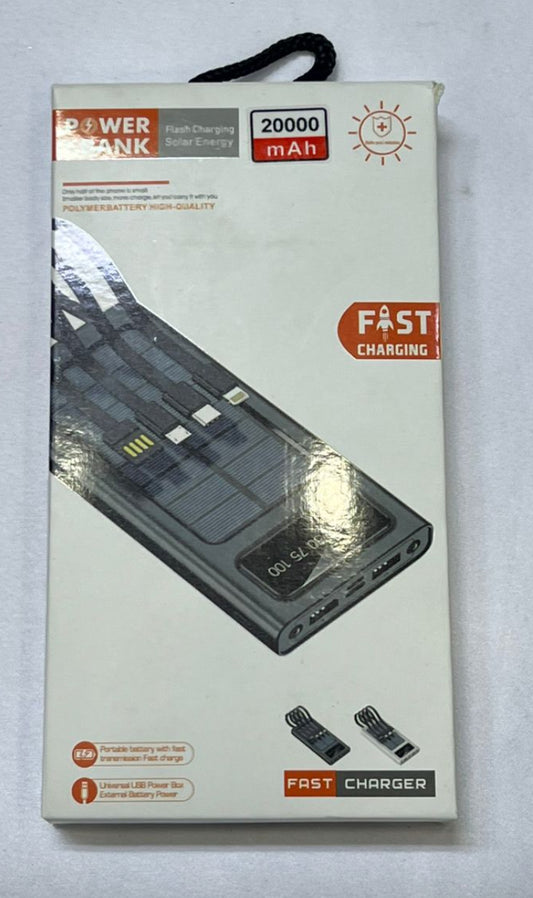POWERBANK Solar  20K MAH